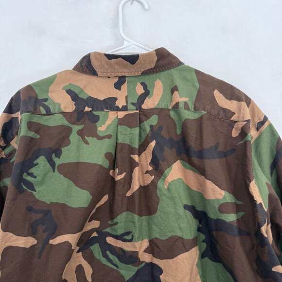 Polo Ralph Lauren Shirt Mens 2XB Big Multicolor Camoflage Casual Button Down - Picture 10 of 10